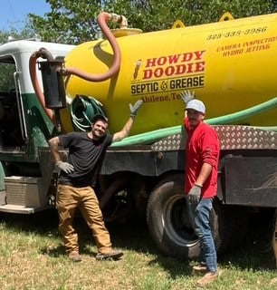 Howdy Doodie Septic and Grease logo